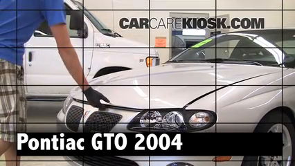2004 Pontiac GTO 5.7L V8 Review